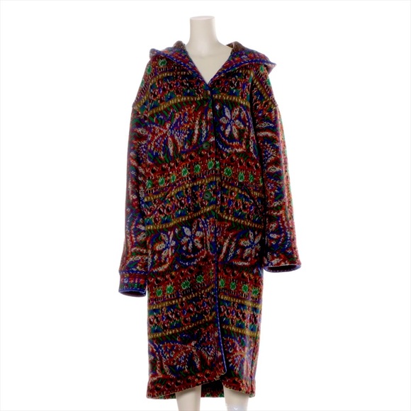 Missoni Runway Heavy Blanket Coat w Hood - Picture 1 of 7
